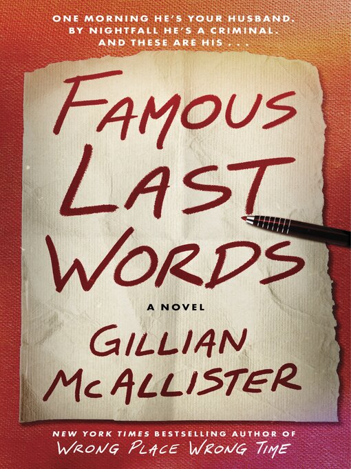 Cover image for Famous Last Words